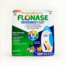 Flonase CHILDREN'S SENSIMIST Allergy Relief Nasal Spray - 27.5 mcg / 60 Sprays
