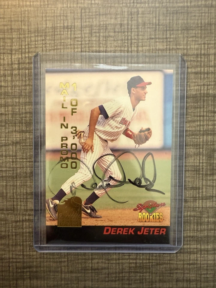 Signature Rookies 1994 - Hottest Prospects Derek Jeter #S4 Signatures (AU) Foto 2 de 4
