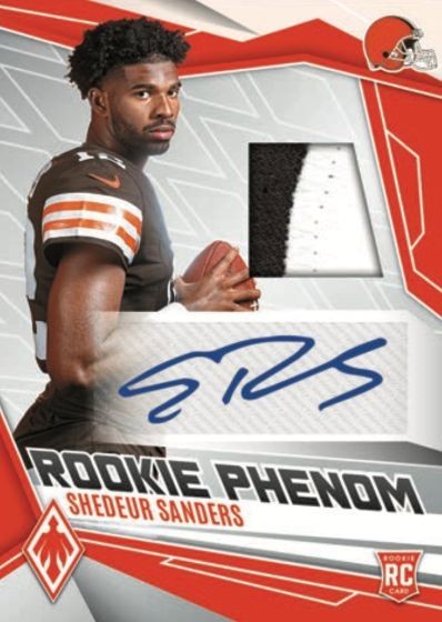 2025 Panini Phoenix Football NFL Trading Cards Mega Box - 4 Lava
