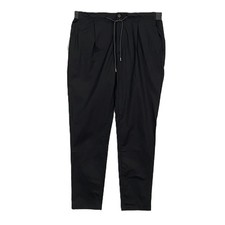 Michael Kors Men's 34x32 Dress Pant Pleated Front Drawstring Stretch Black NEW