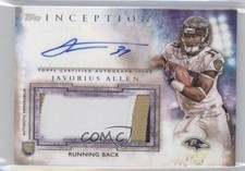 2015 Topps Inception Javorius Allen #AJP-JAL Jumbo Patch Auto 0f8