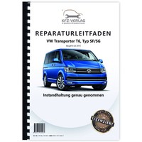 VW Transporter T6 Ab 2015 Instandhaltung Inspektion Wartung Reparaturanleitung