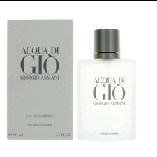 Giorgio Armani Acqua Di Gio 3.4 fl oz Eau De Toilette Spray Men's New Sealed