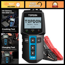 12v Car Battery Tester Load Analyzer 100-2000 Cca Digital Auto Battery Teste 12v Car Battery Tester Load Analyzer 100-2000 Cca Digital Auto Battery Teste