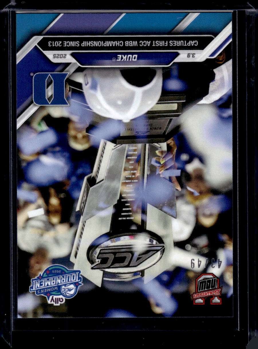 2024-25 Bowman U Now Topps #84 Duke Blue Parallel Card #d 43/49