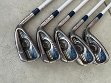 Ladies Ping GLe irons 7-SW/ RH/ ULT 230 /RED DOT / USED/ RE-GRIPPED 