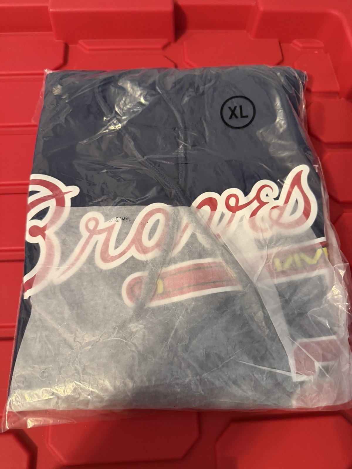 Atlanta Braves Austin Riley Short Sleeve Hoodie XL SGA 9/22/26