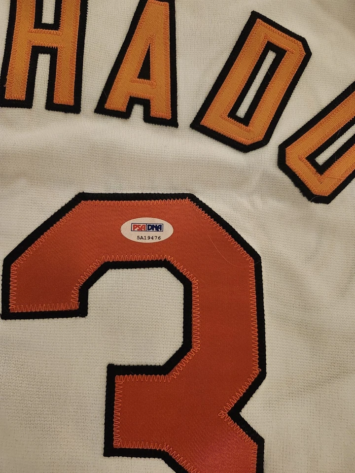 Manny Machado signed white Orioles jersey with PSA/DNA - Image 4 of 4