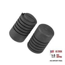 2 Pcs Car Hood Rubber Bumper Hood Bumper Stops Cushion Stoppers Black Rubber