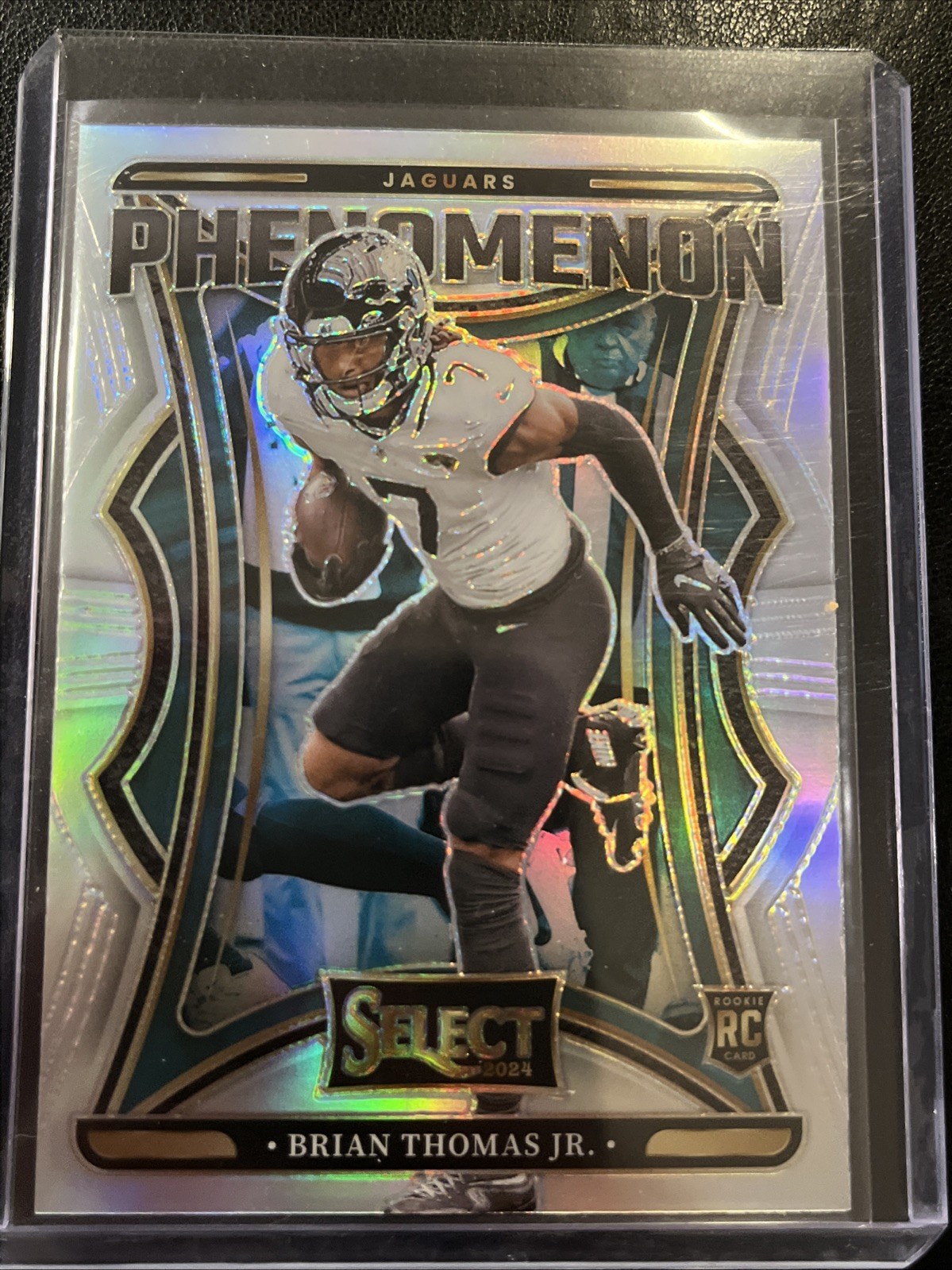 2024 Panini Select - Phenomenon Brian Thomas Jr. #11 Silver Prizm (RC)