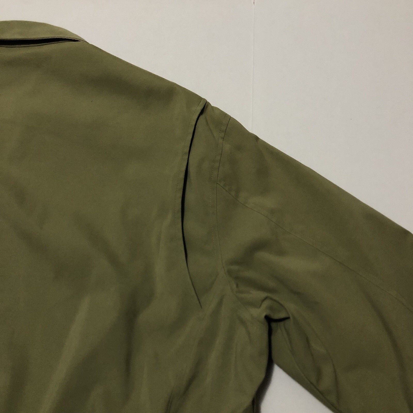 Vintage Polo Ralph Lauren Harrington Jacket Large Brown Chino Plaid Lined Zip Up