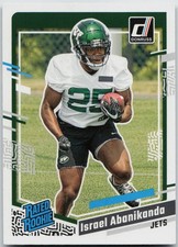 2023 Donruss #379 Israel Abanikanda