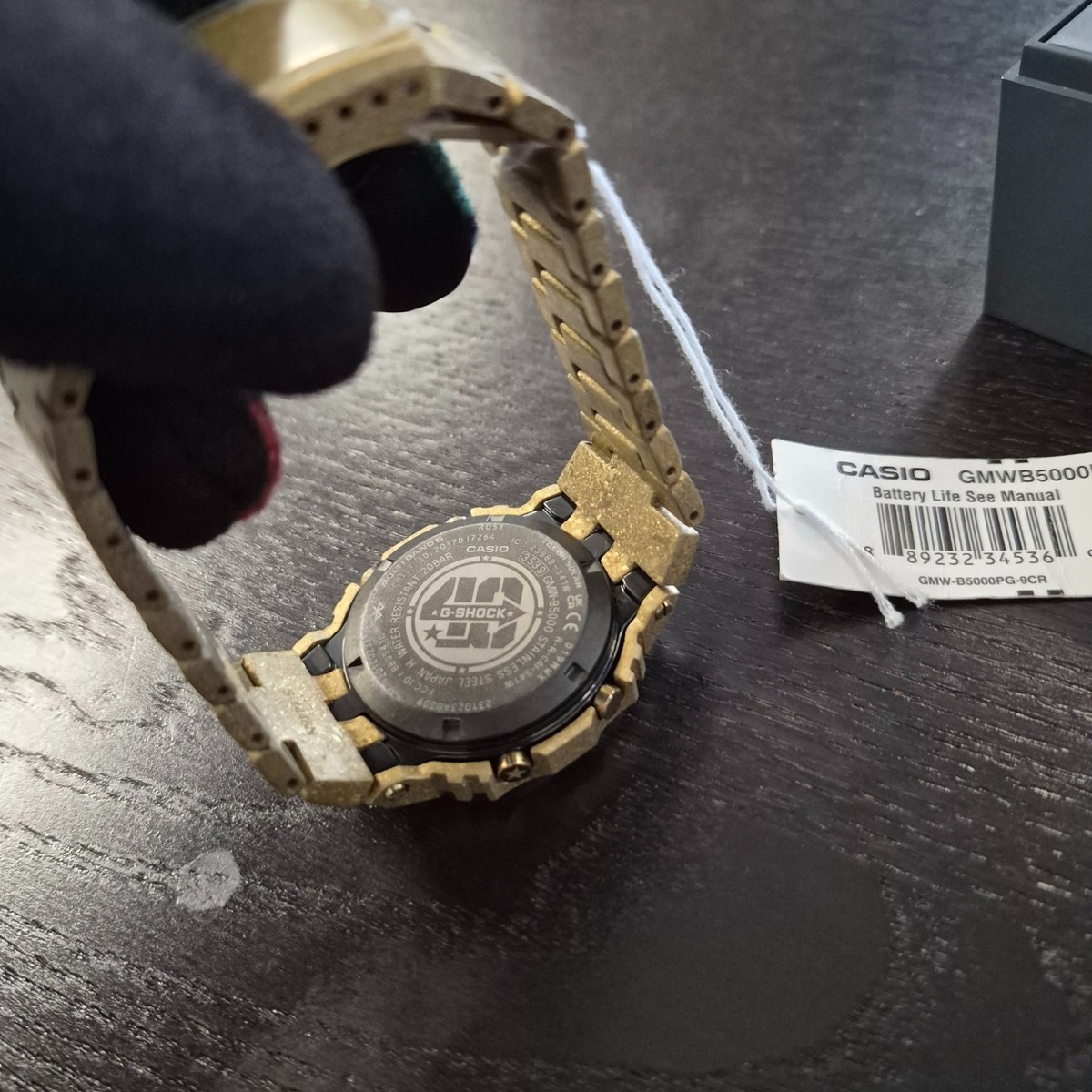 CASIO G-SHOCK 40th Anniversary RECRYSTALLIZED GMW-B5000PG-9JR