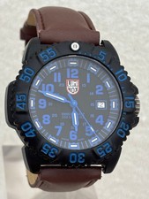 Orologio al Quarzo LUMINOX [3050/3950] Data, Quadrante Blu, Modello Uomo