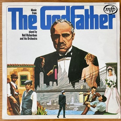 MUSIC FROM THE GODFATHER - NEIL RICHARDSON 1972 UK Press LP