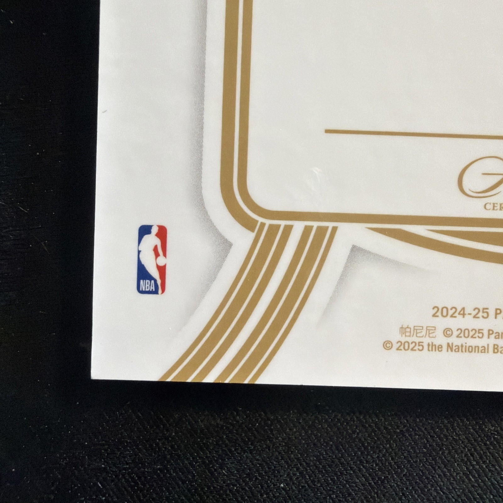 2024-25 Panini Flawless Evan Mobley 1 Of 1 Patch Auto 1/1 Cavaliers view 4