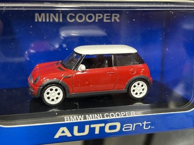 AUTOart BMW Mini Cooper Red 20024 1/64 Diecast Model Car | eBay