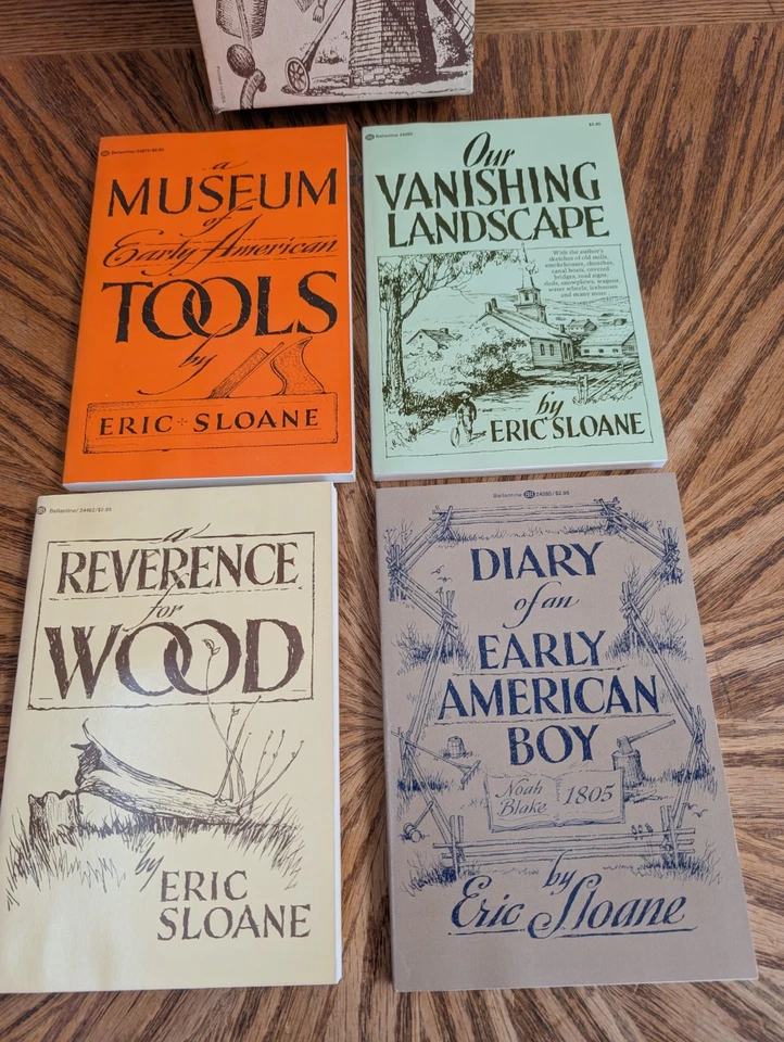 Eric Sloane Box Set (4) 'A Museum of Early American Tools' 1973 Ballantine Books - Image 2 of 4