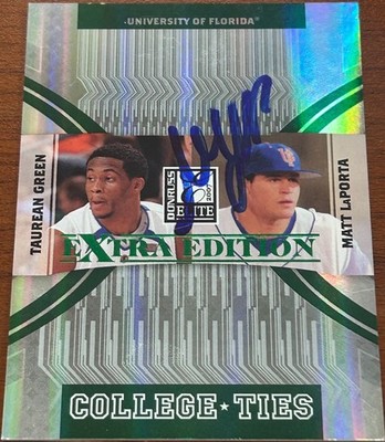 2007 Donruss Elite Extra Edition MATT LAPORTA #CT-5   Indians Autograph  /1500