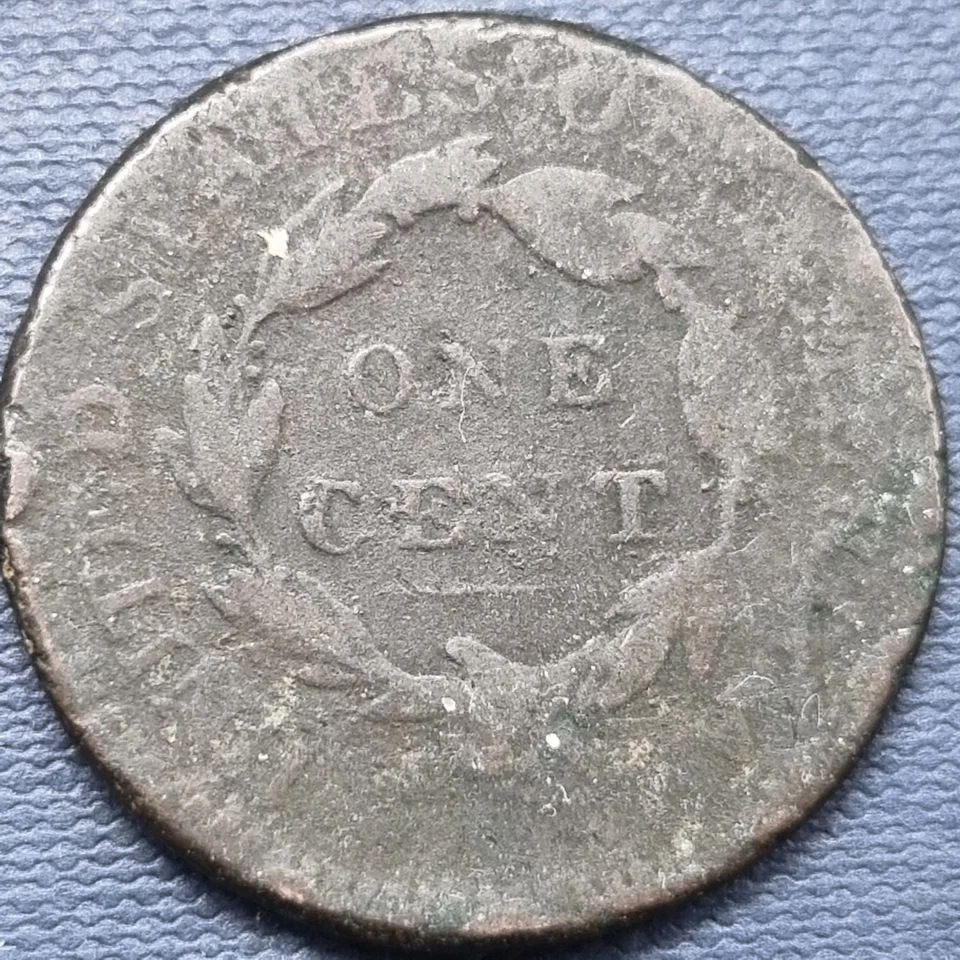 1814 Classic Head Large Cent 1c Early Copper Nicely Circulated #92566 - Image 2 of 2