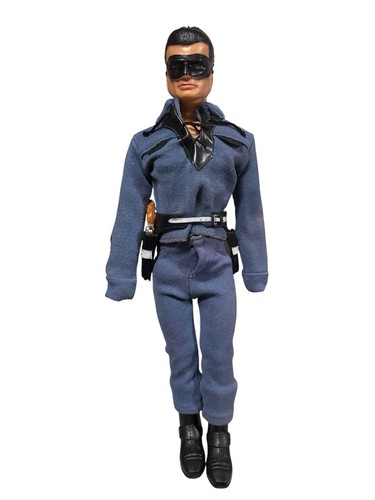1966 Vintage Ideal Captain Action LONE RANGER Shirt Hose Gürtel Stiefel Maske NUR