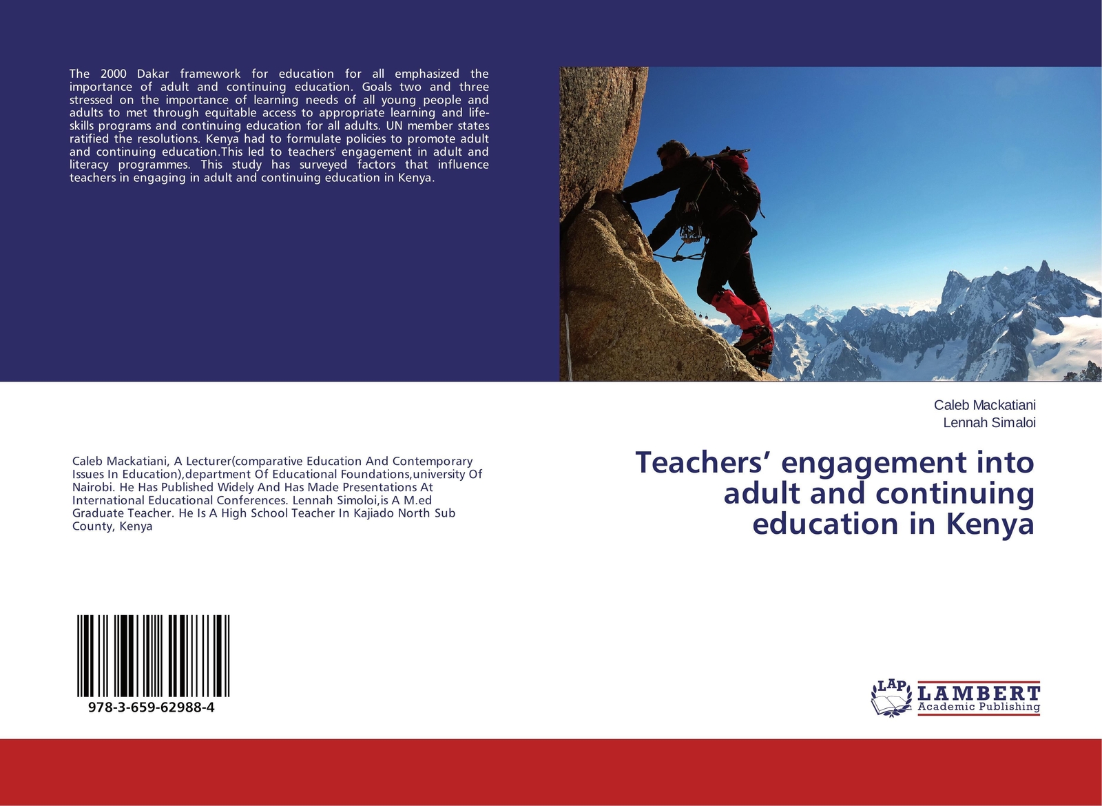 Thumbnail - Caleb Mackatiani (u. A.) | Teachers¿ Engagement Into Adult And