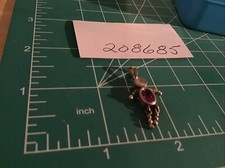 STERLING SILVER .925 BIRTHSTONE Red Boy CHARM