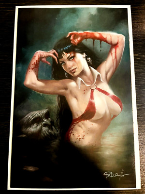VAMPIRELLA #2 DEAD FLOWERS LUCIO PARRILLO RETAILER EXCLUSIVE VIRGIN LTD 400 NM+