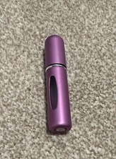 Refillable Perfume Atomiser 5ml Spray Pump. PURPLE