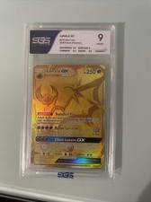 Carte Pokémon Lunala GX Gold Secret 172/156 Ultra Prisme FR