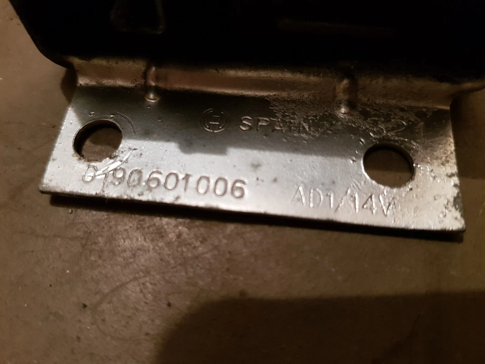 Regulador alternador relé Porsche 911 912 Opel Rekord BOSCH 0190601006 VW BMW Foto 3 de 4