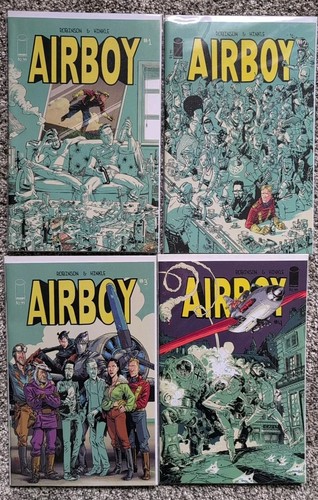 Image Comics Airboy 1-4 Lot - 第 1/3 張圖片