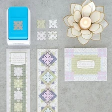 Creative Memories Square Tile Decorative Punch