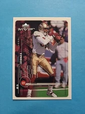 J.J. STOKES 1999 UPPER DECK MVP FOOTBALL CARD # 169 H5239