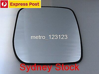 plate Left side Wide Angle Wing mirror glass for Nissan Navara 2007-2015 Heated