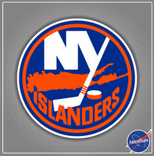 New York Islanders NHL Ice Hockey Logo Sticker Decal Size: 3"-12" 