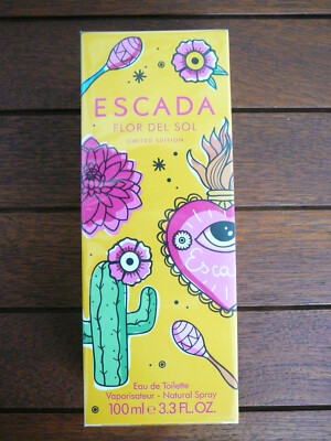 ESCADA 100 ml FLOR DEL SOL Women limited Edition