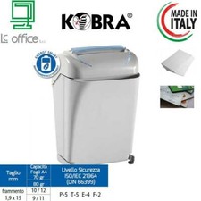 KOBRA 240 C2 Distruggi Documenti a Frammento (1,9x15mm / P-5) per Grandi Uffici