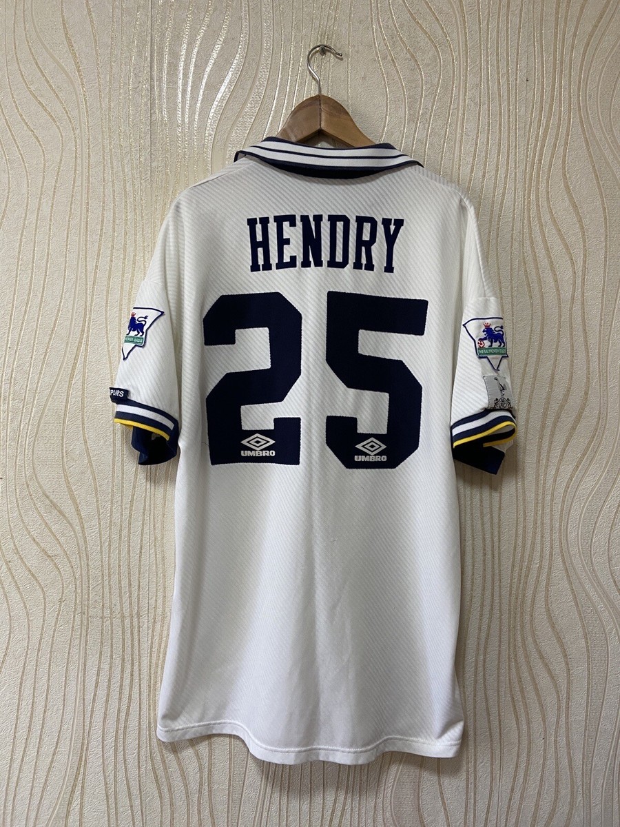 TOTTENHAM HOTSPUR 1993 1994 HOME SHIRT JERSEY UMBRO #23 JOHN TOTTENHAM HOTSPUR 1993 1994 HOME SHIRT JERSEY UMBRO #23 JOHN
