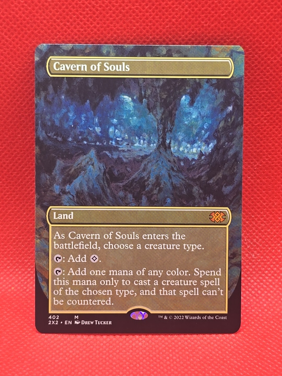 Cavern of Souls (Extended Art) - Double Masters 2022 - Near Mint - MTG