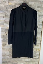 Hobbs women’s size 8 black cotton modal shirt dress 