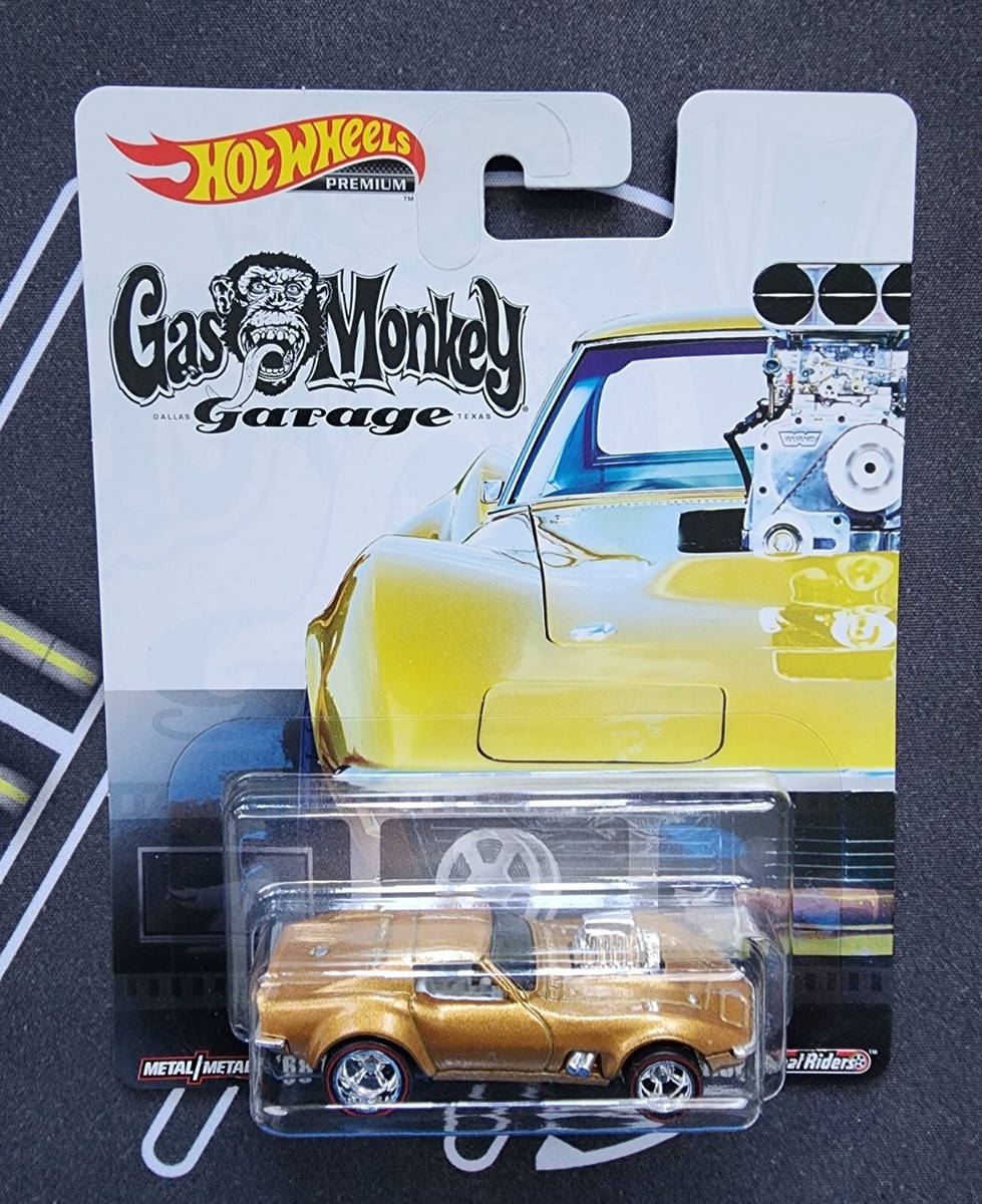 Hot Wheels Premium '68 Corvette Gas Monkey Garage Lot of 3 | eBay