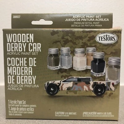 Rust-Oleum Testors 308937 Water-Based Acrylic Paint Set Exterior/Interior 0.25oz