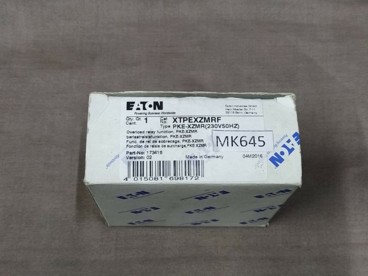 Modulo Rel&egrave; Di Sovraccarico Elettronico Eaton PKE-XZMR (XTPEXZMRF) 230V 50Hz &ndash; 173416