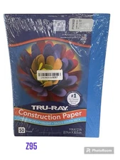 Pacon Corporation - Tru Ray 9x12 Blue Construction Paper - 50 Sheets-new