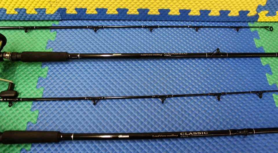 Okuma Classic Pro 7' Line Counter Lead Core Trolling Combo CP-LC-70-MA 20D 2-PK - Image 3 of 4