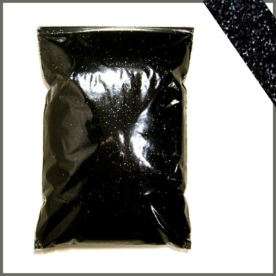 15oz Medium Intense Black .015 Metal Flake Bulk Premium Paint Additive (444ml)