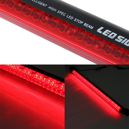 12-24V LED feu de brouillard rouge troisième feu stop lampe 238 mm, 12 LED