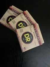 DR Strings Guitar Strings Veritas Acoustic 12-54 Phosphor Bronze * 3 Pack*
