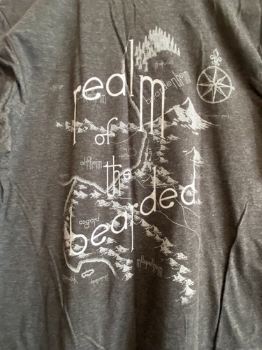 Boticario para hombre River Peak Beardsgaard Realm of Bearded T SS M brezo oscuro gris - Imagen 4 de 5